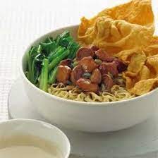 Resep Mie Ayam Jamur Spesial Ala Gajah Mada Food Menu Design Prawn Noodle Recipes Food