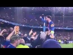 He is currently a free agent. Messi Celebration With Fans Fan Footage Barcelona Vs Psg 6 1 Youtube