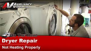 Diagram whirlpool dryer heating element. Whirlpool Wed9400sw0 Dryer Diagnostic And Repair Not Heating Properly Heating Element Appliance Video