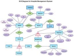 Hospital Management System Illustrated With Entity Relationship Diagram Template With Entit Relationship Diagram Hospitality Management Hospital Administration