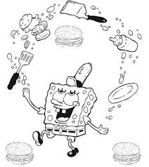 Spongebob Coloring Pages Krabby Patty Spongebob Coloring Coloring Pages Coloring Pages For Kids