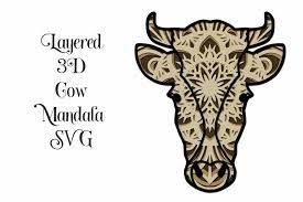 Download Free Paper Cutting Download 3d Layered Mandala Svg And Png 7 Layers Free Design Resources