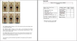 Image result for Balance Error Scoring System
