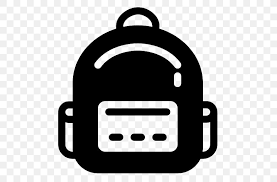 776 x 717 9 0. Backpack Vector Clip Art Png 540x540px Backpack Area Bag Baggage Black And White Download Free