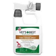 Vet S Best Flea And Tick Yard And Kennel Spray Yard Treatment Spray Kills Mosquitoes Fleas