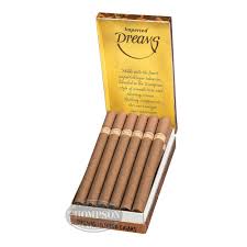 They are available in peach, grape, blueberry, tropical, wine, strawberry, cherry, regular, chocolate, sweet, white grape and black, among other unique flavors. Dreams Luxury Filtered Cigarillo Natural Chocolate Thompson Cigar