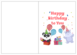 10 best printable folding birthday cards for wife printablee com