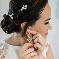 Babys Breath Hair Pins, Gypsophila Flowers Hair Piece