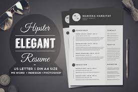 Find & download the most popular elegant resume vectors on freepik free for commercial use high quality images made for creative projects. 2 Pages Hipster Elegant Resume Cv Set On Behance