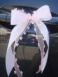 Sch0060 Antennenschleife 10 Autoschleife Hochzeit Dekoration Hochzeit Autoschmuck Hochzeit Autodeko Hochzeit