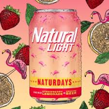 Anheuser Busch Natural Light Naturdays Strawberry Lemonade Passion Vines
