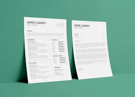 Simple technique for content layout: Free Simple Perfect Resume Layout Template And Cover Letter In Ai Psd Word Format Good Resume
