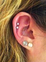Pin By Marianna Olsson On Best Pictures Ever Double Cartilage Piercing Cartilage Piercing Piercing