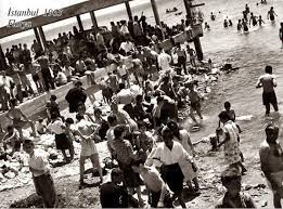 florya 1963 birzamanlar istanlook nostalji istanbul sahil fotograf