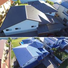 Whether you're looking for colours that are subtle or bold, light or dark, or looking for colours to suit particular applications and environments, there's sure to be a colorbond® steel product and colour that's right for your project. Colour Jasper Industrial Right Roofing Restorations Facebook
