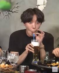 Bts' jungkook was seen drinking 'kombucha' during his vlive interaction with his fans and followers. The Difference Between Bts J Hope S Before And After Drinking Will Make You Question Which Came First Kpophit Kpop Hit