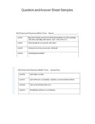 If you find all this as depressing as i do, here's a suggestion: Bible Trivia Questions For Kids Old Testament Characters Tpt