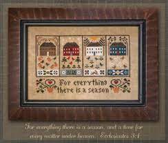 Maybe you would like to learn more about one of these? Little House Needleworks Four Seasons Cross Stitch Pattern 123stitch