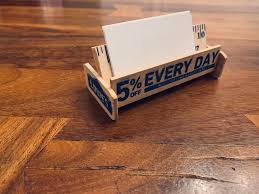 You may purchase this gift card on giftcards.com and use it to purchase goods or services at any lowe's or online at www.lowes.com. Made A Business Card Holder For Pro Services Out Of Paint Stirs And A Yard Stick Lowes