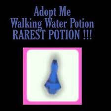 Adopt Me Walking Water Potion Rarest Potion Ebay