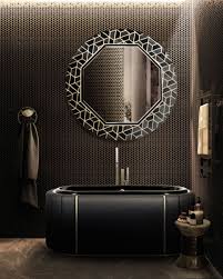 It might be the smallest room in the house when it comes to space, but that doesn't. Dark Bathrooms Setting The Background For Relaxation
