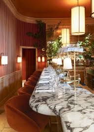 The Velvet Year Girafe Paris Joseph Dirand Luxury Bar Restaurant Design Bar Design Restaurant