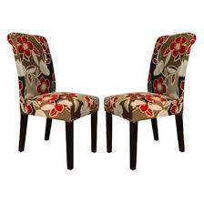 Avington Dining Chair Red Floral Set Of 2 Dining Chairs Dining Chair Set Dinning Room Chairs