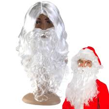 Vola lassù insieme alle renne porta per tutti i doni e le strenne! Bianco Di Lusso Cappello Di Babbo Natale Vestito Operato Di Natale Babbo Natale Moustache Costume Mago Parrucca E Barba Set Di Natale Newyear Natale A35 Cappelli Natalizi Aliexpress