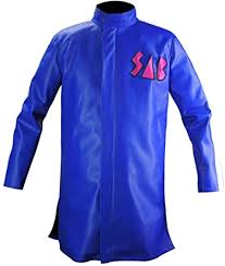 Dragonball z, goku mini resin bust. Dragon Ball Z Broly Goku Sab Blue Leather Coat Jacket At Amazon Men S Clothing Store