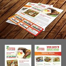Dholpuri for hall pdf / hall ticket amendment Flyer Design For Caribbean Restaurant Small Business Postcard Flyer Or Print Contest 99designs