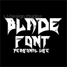 Grunge Heavy Metal Font Metal Font Design Studio Graphic Design Services