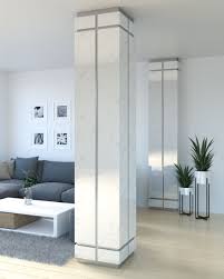 12 Best Column Decoration Ideas To Decorate A Column In Living Room With Images Roomdsign Com Columns Decor Interior Columns Staircase Interior Design