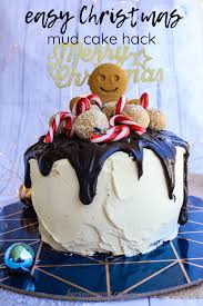 Nothing Beats A Woolworths Mud Cake Hack For A Quick And Easy Celebration Cake And This Christmas Mud Cake Hack Is Cake Hacks Mud Cake Mini Christmas Puddings
