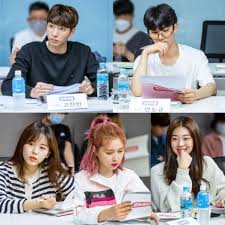 Park Ji Hoon The Boyz S Younghoon Lee Ruby And More Attend 1st Script Reading For Love Revolution Soompi