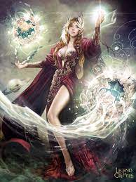 Artstation Legend Of The Cryptids Seunghee Lee Fantasy Girl Fantasy Art Fantasy Women