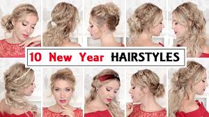 14 holiday hairstyles for christmas or new year's eve the easy hairstyle ideas you have to try for christmas and new year's eve. Lilith Moon On Twitter New Video Alert 10 New Years S Eve Hairstyles For Medium And Long Hair Watch It Now On Https T Co 6znrixtwmu