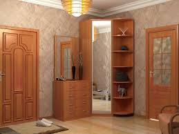 67'' h x 15.7'' w x 11.8'' d Small Bedroom Modern Corner Wardrobe Design Wardobe Pedia