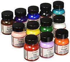 Apply the diluted paint to the leather using a wool dauber. Acrylic Paint On Leather How To Paint And Seal Leather