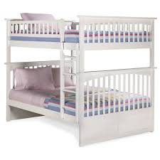 Atlantic furniture columbia twin over full stairway bunk bed by atlantic furniture. Columbia White Bunk Bed By Atlantic Furniture