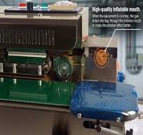Nitrogen Gas Filling Continuous Band Sealer