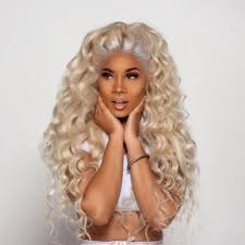 Blonde Curly Human Hair Wig Human Hair Wigs Blonde Wig Hairstyles Hair Styles
