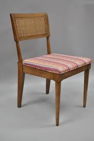 Vintage Mid Century Modern Walnut Cane Back Dining Chairs Paul Midcentury Modern Dining Chairs Solid Walnut Dining Chair Dining Sets Modern