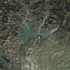 water levels rise on shasta lake