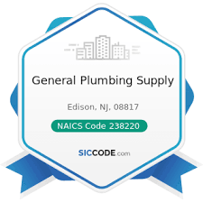 Your hometown plumber is located at 133 haddon ave. General Plumbing Supply Zip 08817 Naics 238220