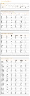 Shoe Width Size Conversion Chart Shoe Size Chart Kids