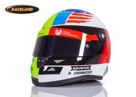 Mick schumacher helm/helmet 2018 1:2 mit klarem visier signiert formel 3 unikat. Helm Schuberth Mick Schumacher Formel 3 Spa 2017 Half Mick Half Michael Design Ausverkauft Motorsport