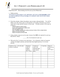 Pdf Creek Connections Goundwater Module Porosity And