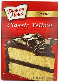 * percent daily values are based on a 2000 calorie diet. Amazon Com Duncan Hines Signature Yellow Cake Mix 16 5 Ounce Boxes Pack Of 6 How To Make A Pound Cake Moist Grocery Gourmet Food