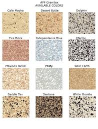 Epoxy Floors Color Chart In 2019 Garage Floor Epoxy