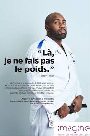 © l'internaute magazine / marie rialland. Teddy Riner Soutient Imagine Dans Une Campagne D Appel A Dons Nationale Institut Imagine